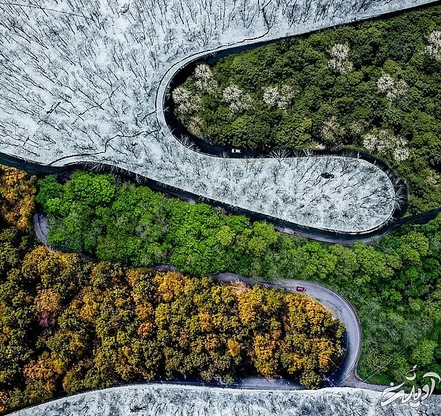 ۱۶ عکس هوایی برگزیده + تصاویر